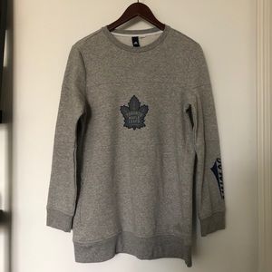 Men’s Adidas Toronto Maple Leafs Sweater (grey)